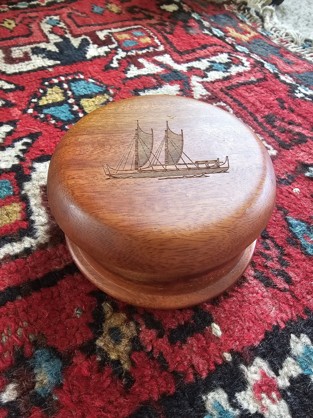 Vintage solid wooden